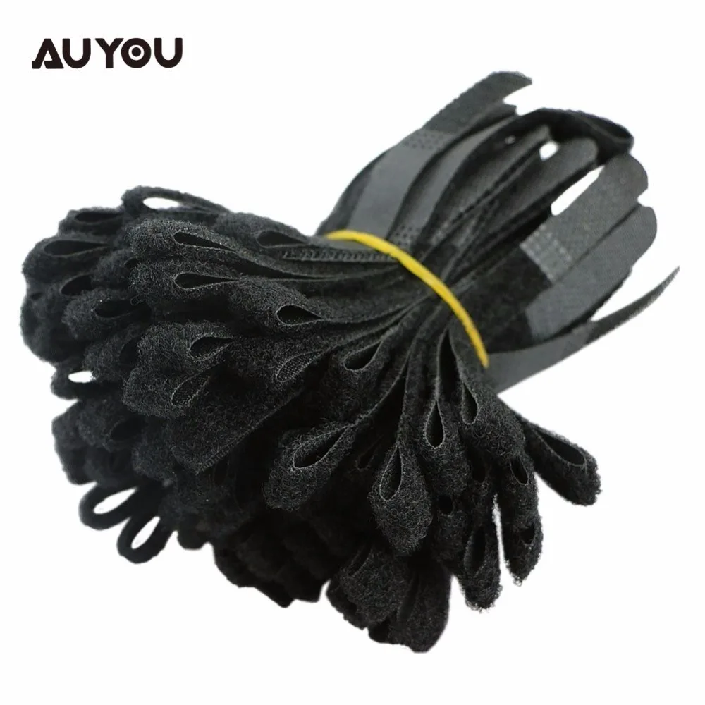 

Practical 100pcs Fastener Nylon Ties Wire Cable Strap Loop Management Tool