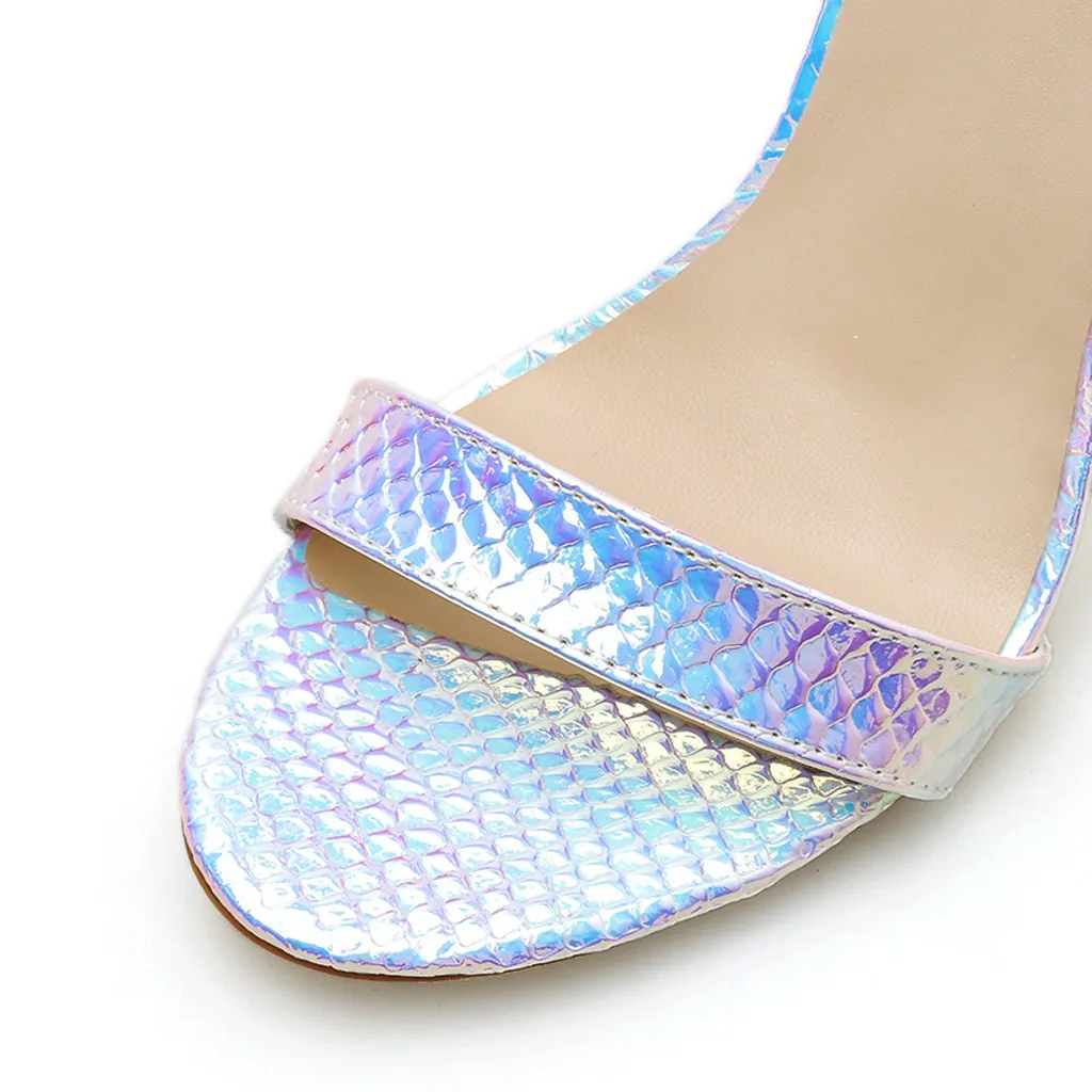 Модные Повседневные пикантные женские босоножки на тонком каблуке; Летние вечерние туфли с острым носком; sapato feminino sandali zhenskie;#522