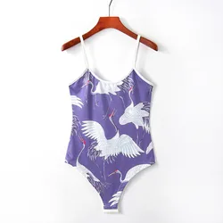 Fashsiualy 2019 Summer Purple Bodysuit Jumpsuit Siamese Clothes combinaison femme Women's Print Slim Sling Jumpsuit Fashsiualy 2019 Summer Purple Bodysuit Jumpsuit Siamese Clothes combinaison femme Women's Print Slim Sling Jumpsuit