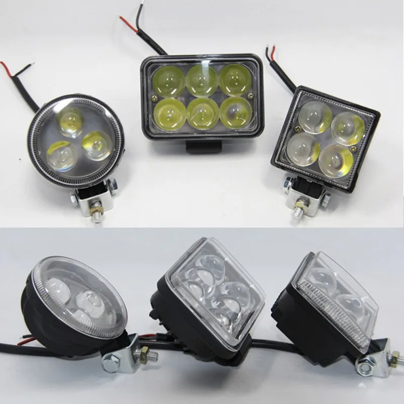 10v 80v светодиодная фара дальнего Точечный светильник автомобиля мотоцикла