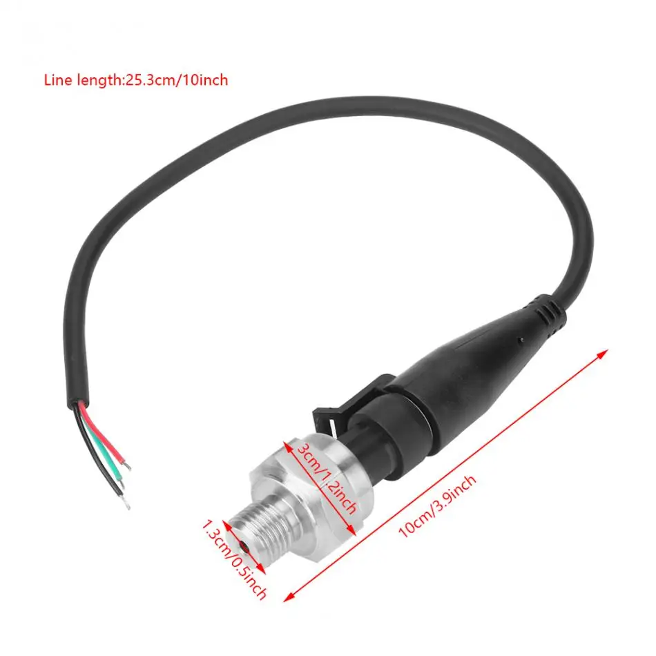 G1/" сенсорный датчик давления Вход 5 V Выход 0,5-4,5 V/0-5 V для воды, газа, масла Давление Отправитель Давление измерительный преобразователь