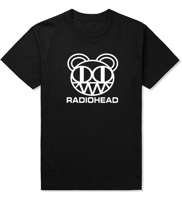 

Rock and Roll t shirt Men Custom Design Radiohead shirts arctic monkeys t shirts Cotton music t-shirt 2017 New t-shirt