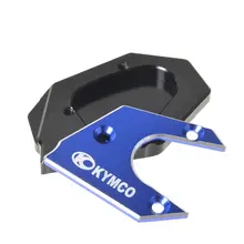 Motocicleta soporte Placa de lado a pie de ampliar extensión Kick Stand