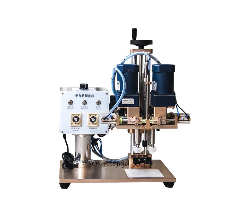 Полуавтоматический электрический спрей укупорочная машина+ многофункциональная бутылка укупорочная машина