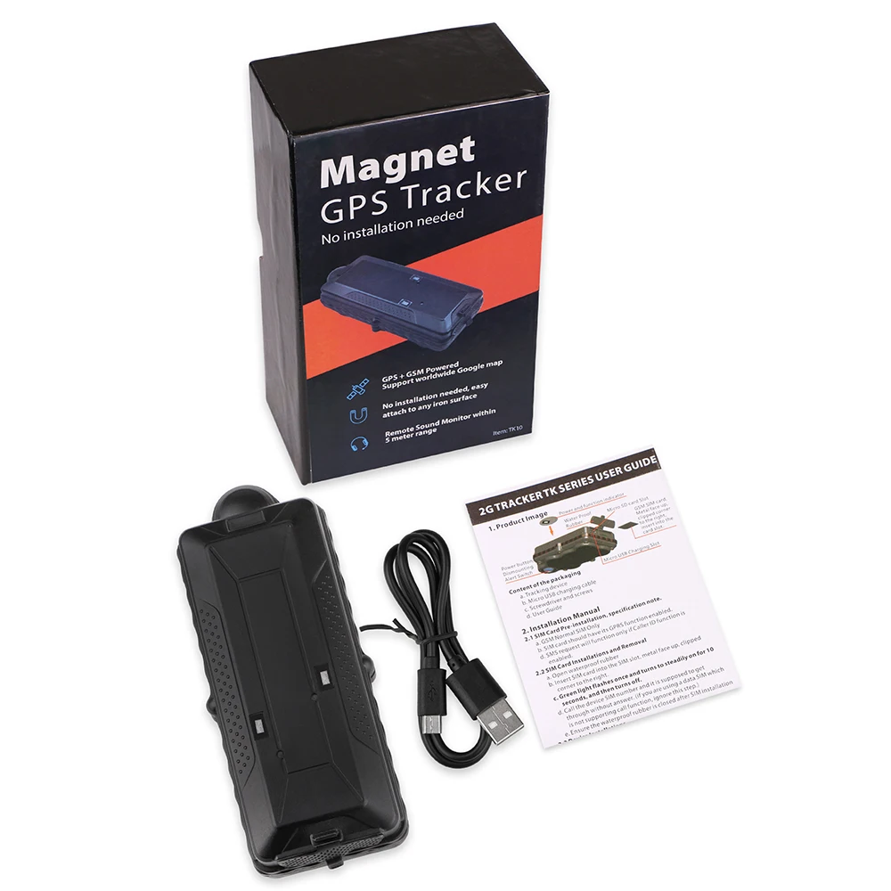 GPS трекер Автомобильный TK10 GSM Wi Fi 10000 мАч|gps tracker car|tracker cargps |