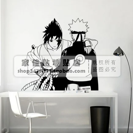 dctal naruto decal japanese cartoon naruto wall stickers sticker