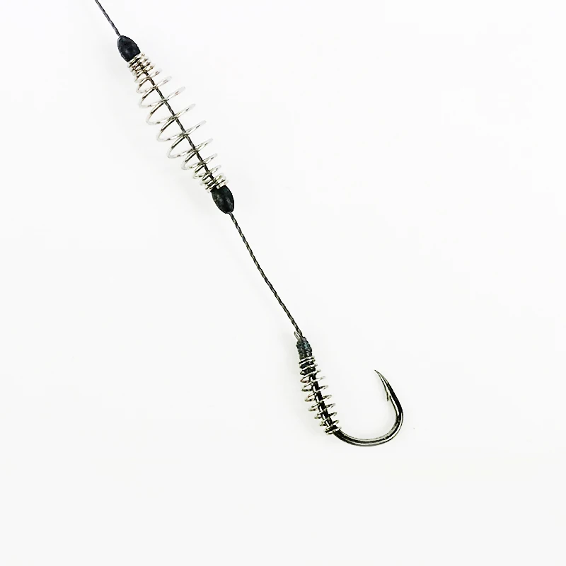 Ultimate Spring Fishing Hook Set - 100pcs Barbed Swivel Jig Hooks for Carp and Fly Fishing Tackle