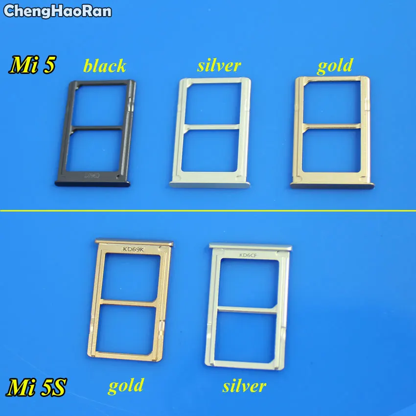 Считыватель SIM-карт ChengHaoRan 1 шт. слот для Xiaomi Mi5 Mi 5 M5 Mi5S 5S M5S сменный держатель