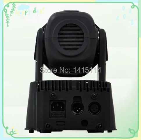 6 шт./лот 5 шт. * 15 Вт в 1 RGBWA led Мини moving head wash light dmx512 dj сценическое освещение для бара