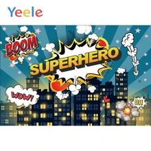 Yeele Superhero Background Posters City Building Boom Photography Baby Kid Portrait Scene Photographic Studio For Photo Backdrop Yeele Superhero Background Posters City Building Boom Photography Baby Kid Portrait Scene Photographic Studio For Photo Backdrop