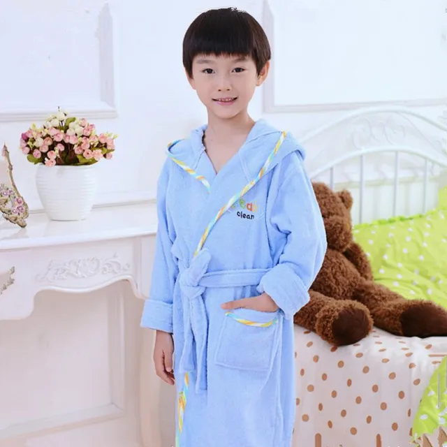 boys towelling robe