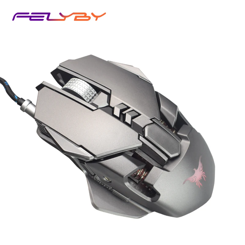

FELYBY Brand high-quality wired professional gaming mouse computer mice gaming mouse LED USB mouse DPI 1200-1600-2400-3200