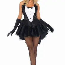 Очень милый костюм кролика и хвоста сексуальный маскарадный костюм 3S1108 черный кролик красивое платье для девочек