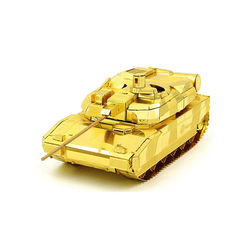 Leclerc основной боевой танк MBT модель DIY лазерная резка головоломка 3D нано