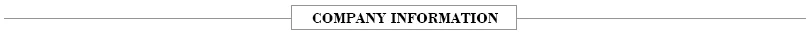 company info