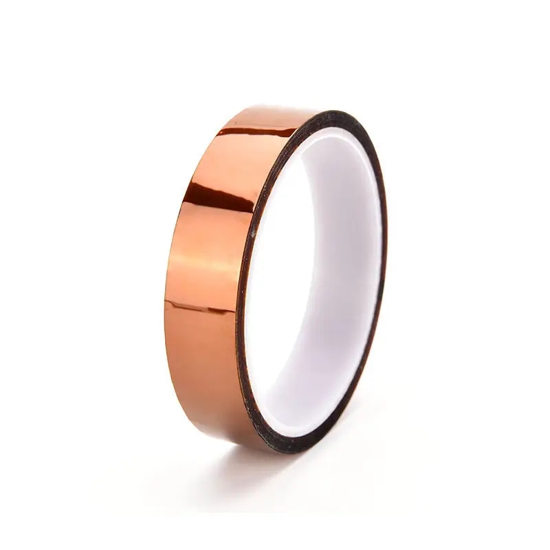 

Gold Adhesive Tape High Temperature Polyimide Tape Heat Resistant Insulation Polyimide Film Adhesive Tape