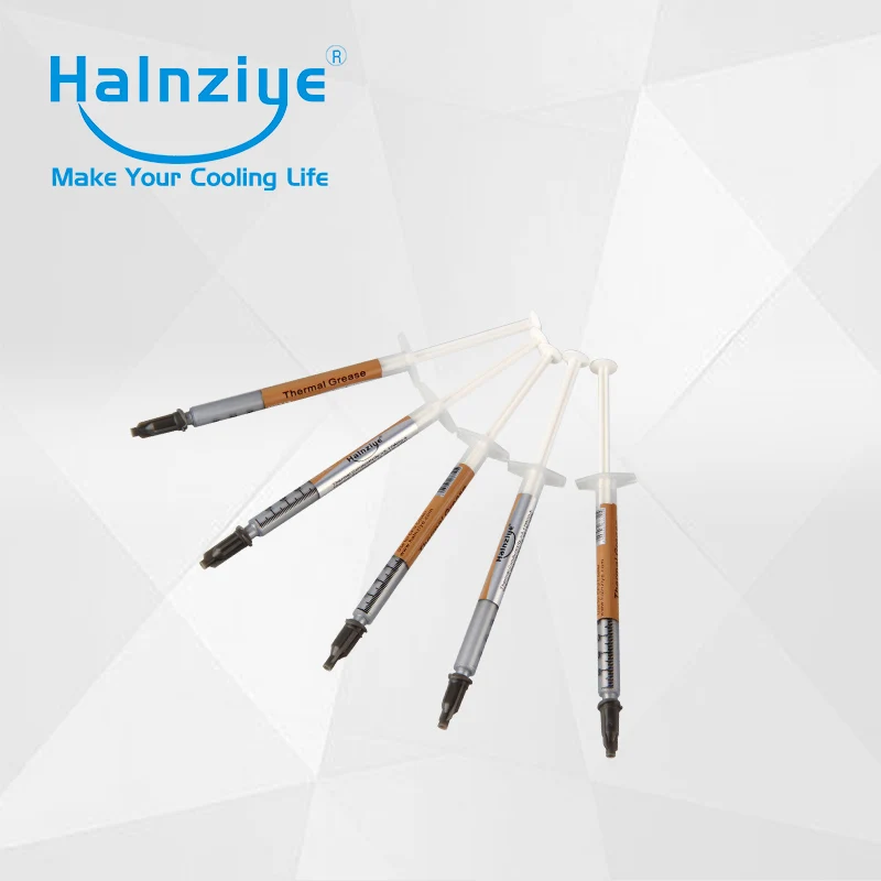 

200pcs/lot laptop thermal paste/thermal grease silver type HY710