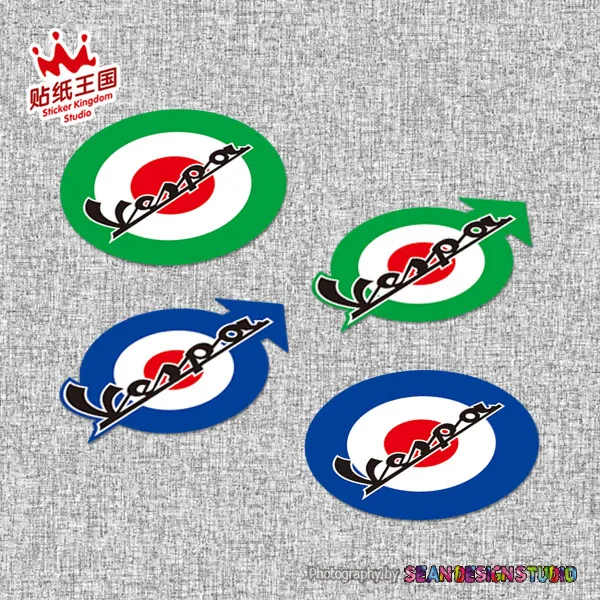 

For PIAGGIO Vespa 946 GTS250 300 SPRINT PRIMAVERA 150 Italia UK Flag helmet Motorcycle Motorbike Decal Sticker Waterproof 20