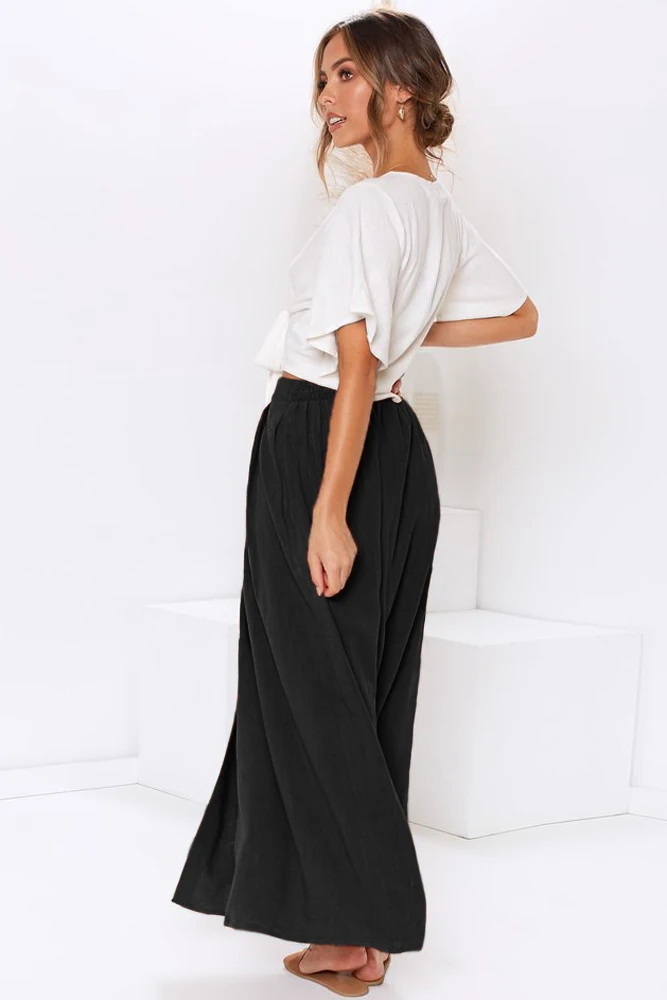 Black-Buttoned-Maxi-Skirt-LC65177-2-4