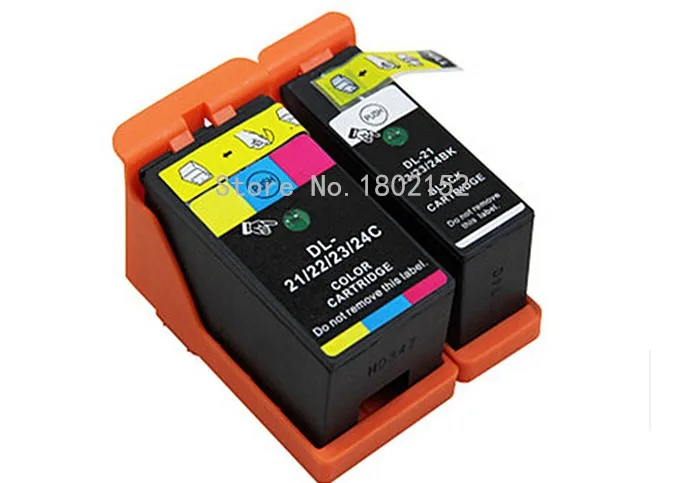 Y498D/_2PK Series 21 SuppliesMAX Compatible Replacement for Dell P513//P713//V313//V515//V715W Black High Yield Inkjet 2//PK