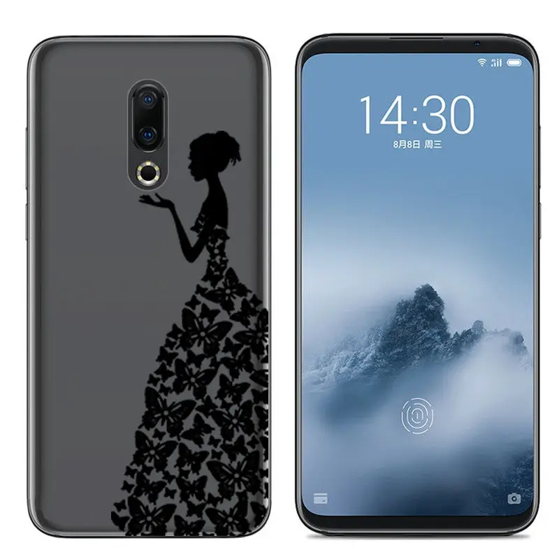 Case for Meizu 16 16X 16th 16 Plus Soft TPU Back Cover for Meizu M5 note M6 note M5C MX6 M6S Pro 6 Silicone Protective Fundas (6)