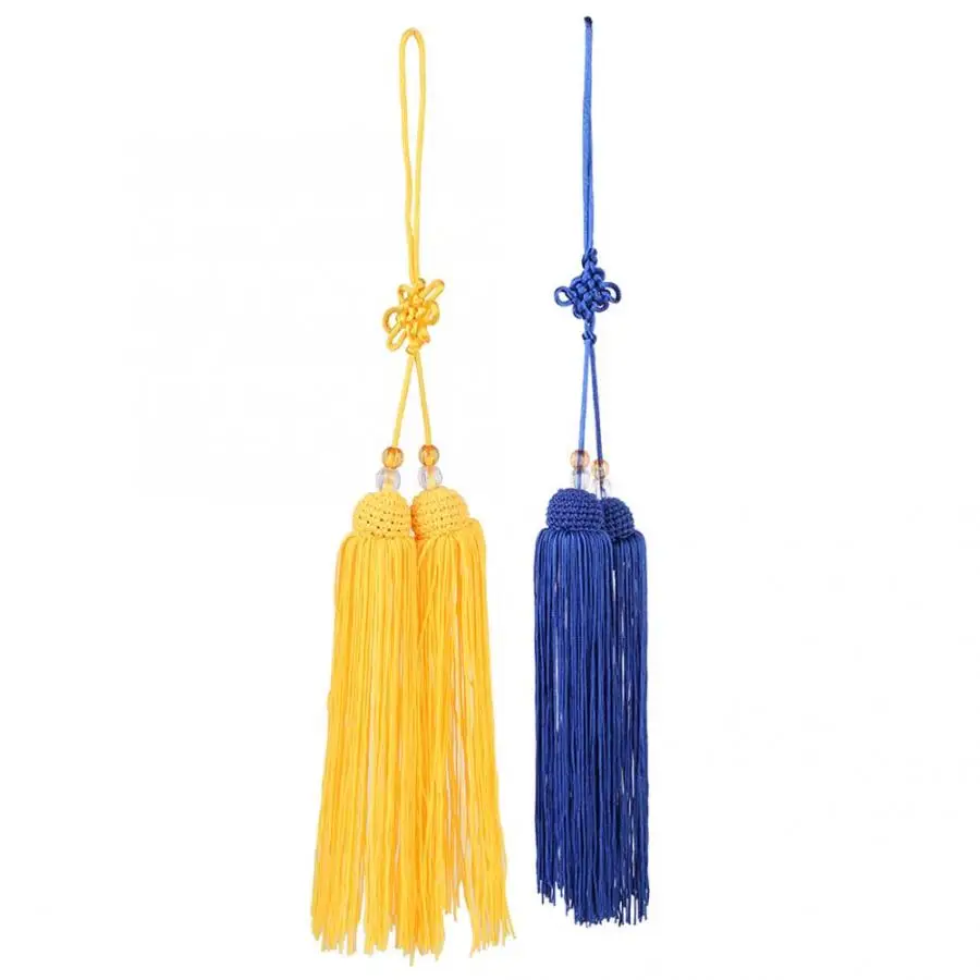 

Chinese Martial Arts Kung Fu Taiji Sword Tassel Practice Performance Accessory Durable Taiji Sword Tassel