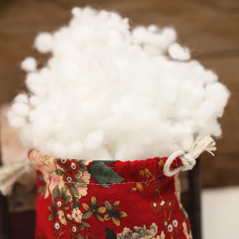 

High quality Cotton pillow filled fiberfill PP cotton stuffing doll DIY non-woven material filler toys 100g/pieces