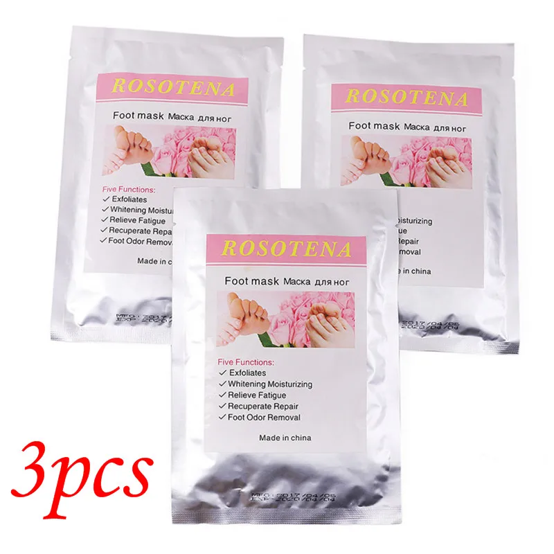 

Detox Exfoliating Foot Mask Remove Dead Skin Renewal Foot Mask for Leg Smooth Foot Skin Socks Foot Care Socks for Pedicure TSLM2