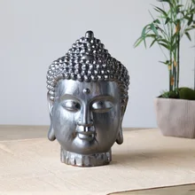Hot Selling Chinastyle Buddha Ceramic Tabletop Crafts Home Decor Chinese Holy Porcelain Religious Resin Craft for