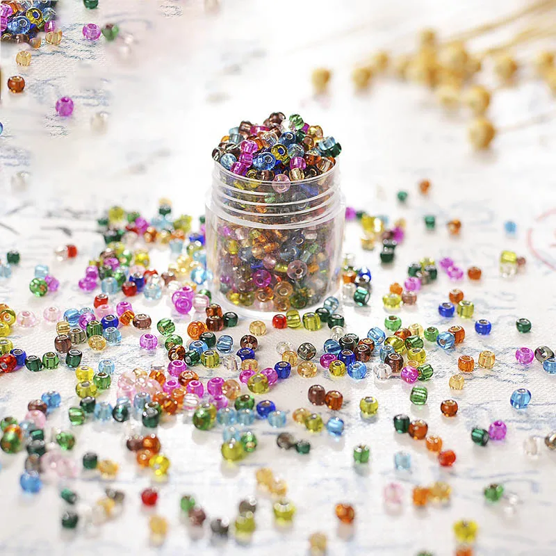 Wholesale 700pcs 3mm Crystal Spacer Czech Glass Seed Beads For Jewelry Making Handmade Craft Mini Bead DIY Bracelet Findings