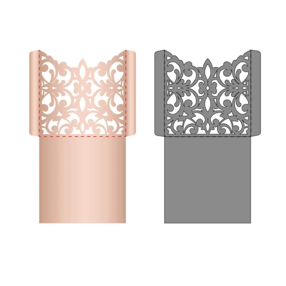  Wedding Invitation Cover Frame Metal Cutting Dies Craft Dies Scrapbooking New Die Cut Decor Embossi - 32969443974