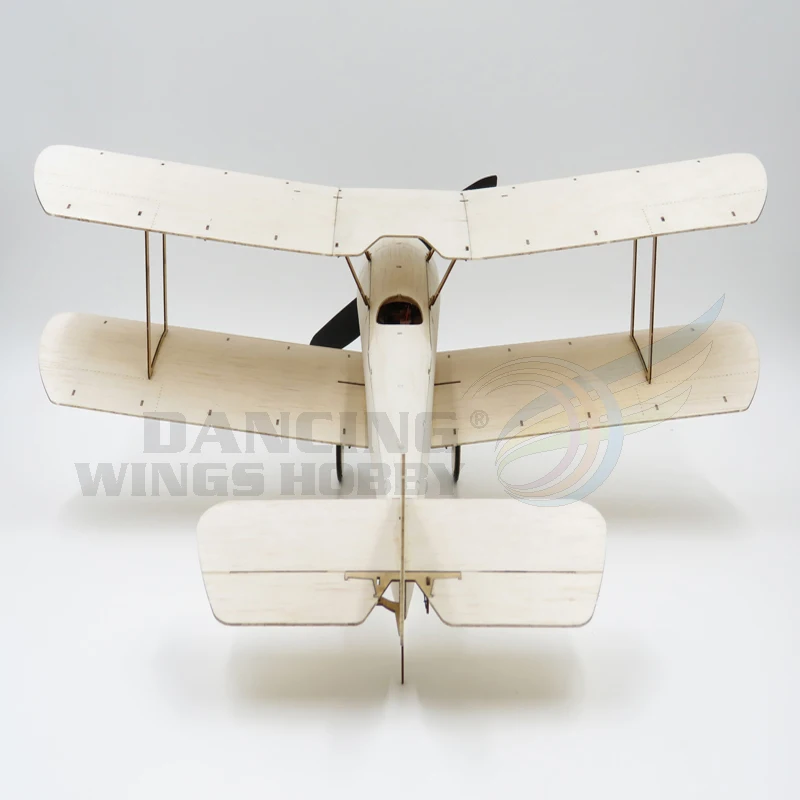 Бесплатная доставка комплект летательного аппарата Sopwith Pup RC Plane Balsa Wood 378 мм с