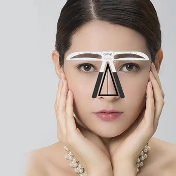 

Megical Eyebrow Shaping Ruler Tattoo Eyebrow Measurement Ruler Balance Permanent 3d Pen Kit Skin Marker Stencil for Microblading
