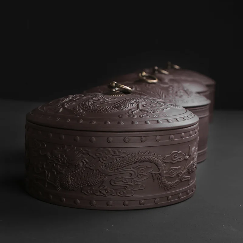 Big round cake, purple sand tea pot, seven cakes, Pu'er tea cake