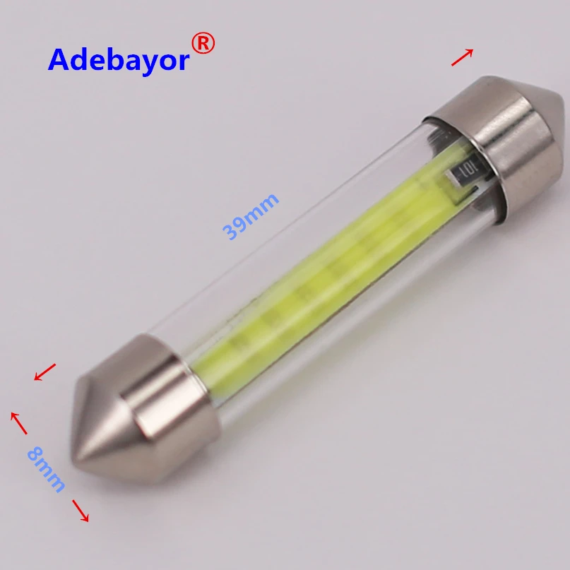 20 шт. Автомобильные светодиодные чипы C5W 31/36/39/41 мм|car interior dome light|interior car lightscar light |
