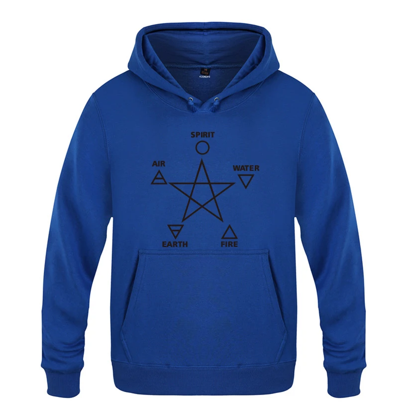 Five Ele мужские ts and Pentagram 30STM рок толстовки мужские мужские с капюшоном флисовый пуловер толстовки