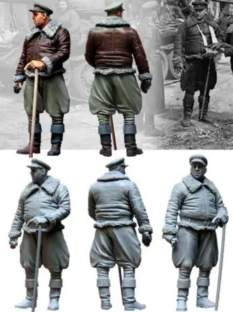 

1/35 Resin Figure Red Army Officer 1pc Model Kits