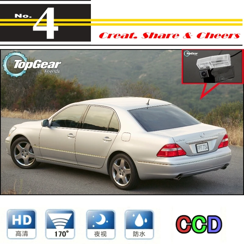 

Car Camera For Lexus LS430 Celsior 2001~2006 High Quality Rear View Back Up Camera For PAL / NTSC | CCD + RCA