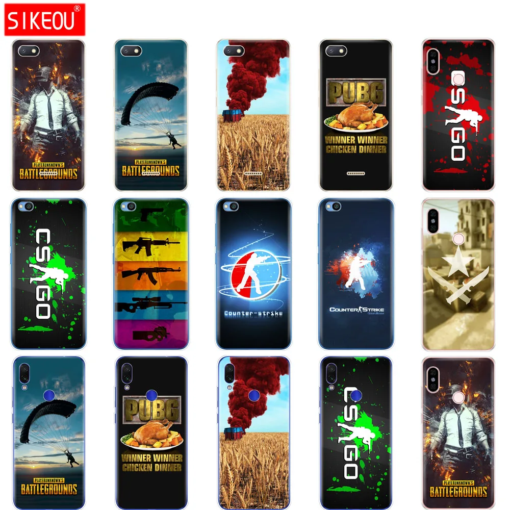 Custodia Per Redmi 6A 6 Pro Custodia Per Xiaomi Redmi Note 7 6 Pro Redmi Go Custodia Per Xiaomi Mi 9 Se Counter Strike Cs Go And Pubg