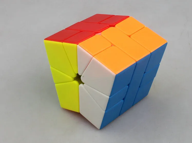 Высокое качество- 10 шт./лот Qiyi MFG SQ1 магический куб, Квадрат Головоломка Куб игрушки развивающие игрушки для детей подарок