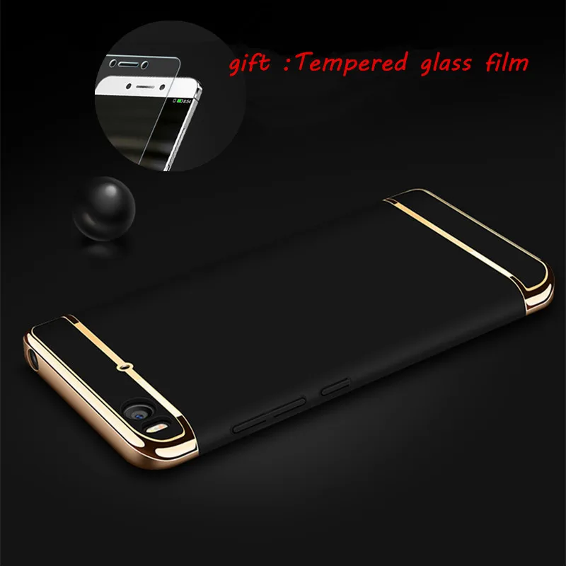 Luxury for xiaomi mi 5 mi5 3-IN-1 case Shockproof Frosted Shield Hard Back Cover for xiaomi mi 5s plus Electroplating metal etui 1-plus-5-cover : image Luxury for xiaomi mi 5 mi5 3-IN-1 case Shockproof Frosted Shield Hard Back Cover for xiaomi mi 5s plus Electroplating metal etui 1-plus-5-cover