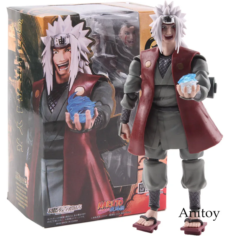 

SHF Naruto Shippuden Jiraiya Action Figure PVC Naruto Dolls Collectible Model Toy