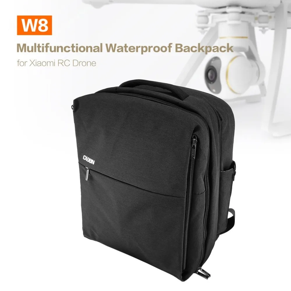 

W8 Multifunctional Carrying Shoulder Bag Backpack Travel Business Case Waterproof Nylon for Xiaomi RC Drone