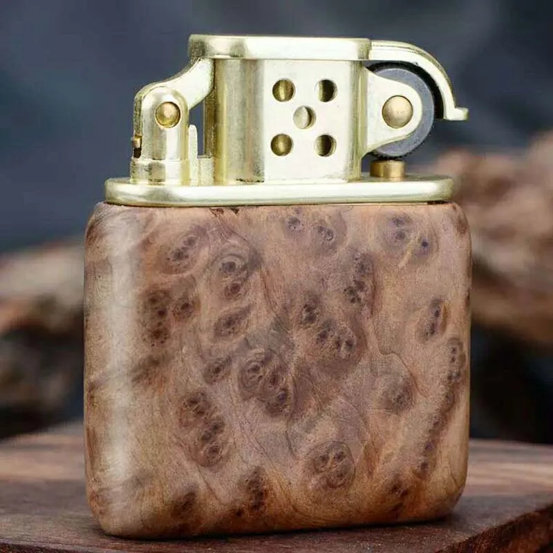Палисандр Винтаж бензиновый керосиновая Зажигалка для сигарет газовая