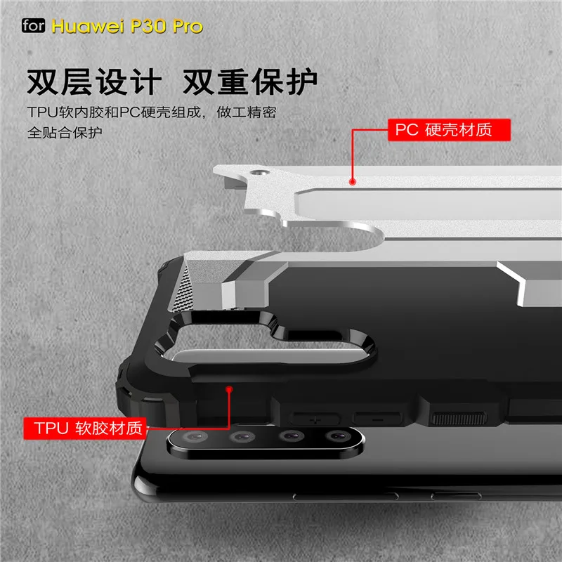 For Huawei P30 pro Heavy Duty Hybrid Armor Hard Rugged Cover For Mate 20 pro P20 P Smart 2019 Honor 9 10 Lite 6X 8X 8C Play Case For Huawei P30 pro Heavy Duty Hybrid Armor Hard Rugged Cover For Mate 20 pro P20 P Smart 2019 Honor 9 10 Lite 6X 8X 8C Play Case