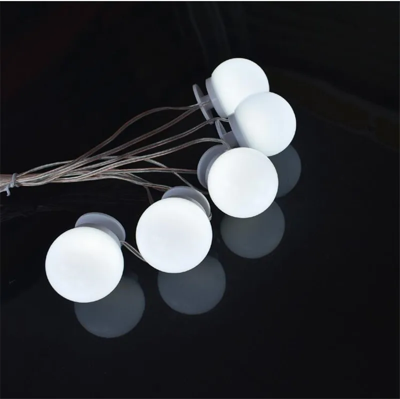 TS-ML02B Linkable 10 Вт светодиодный комплект зеркальных лампочек светодиодный светильник для туалетного столика с регулируемой яркостью