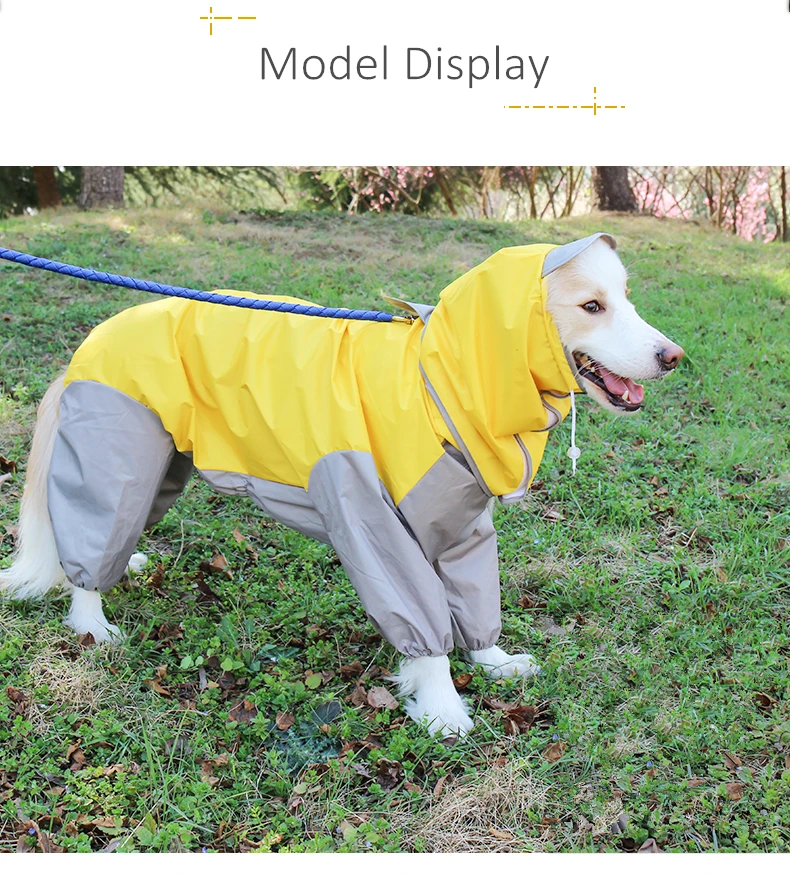 Waterproof Dog Raincoat (4)