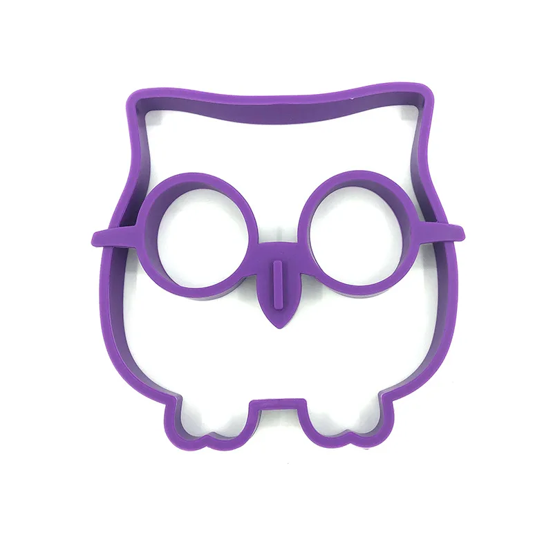 

Silicone Rabbit Owl Skull Smile Fried Egg Omelette Mold Kitchen Cooking Tools form for frying eggs tools omelette mould