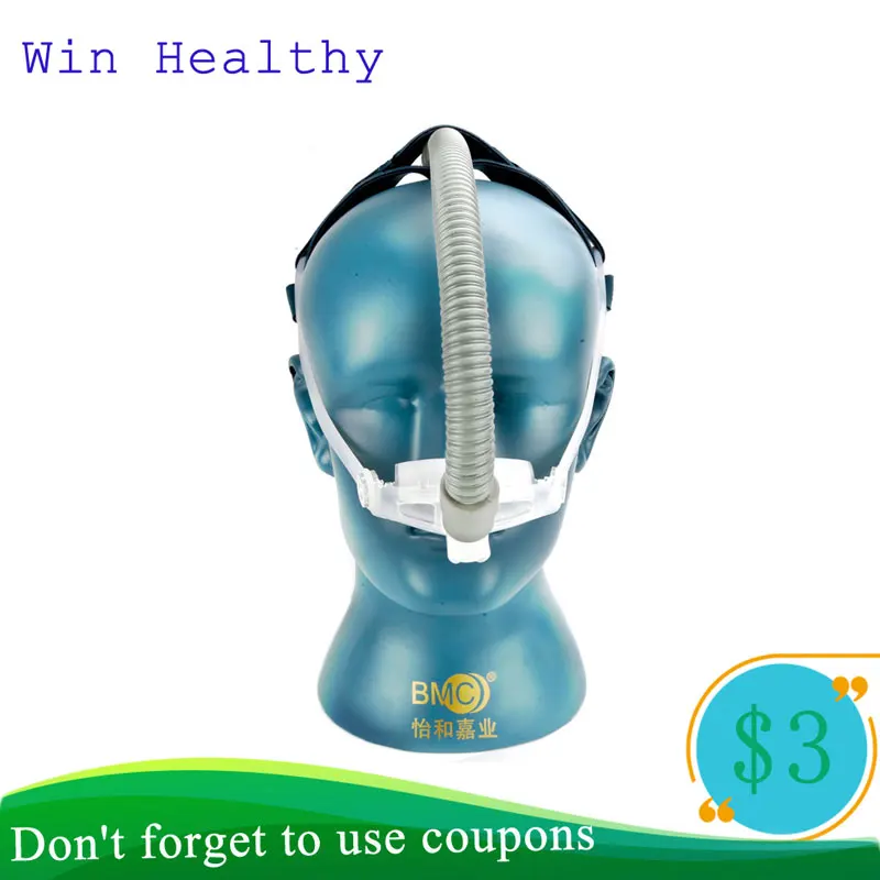 BMC WNP Nasal Pillow CPAP Mask Silicone Gel SML Size Cushion All In Medical Sleep Mask