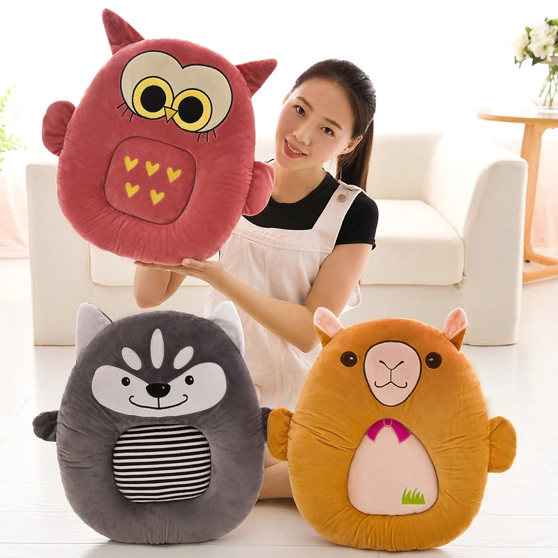Декоративные Kawaii подушки для сиденья и стула дома офиса автомобиля утолщенные